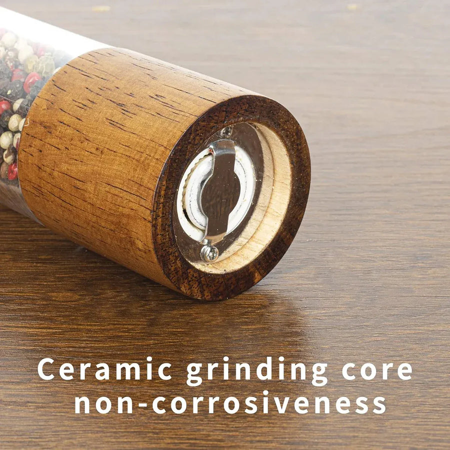 6 or 8inch Wood Grater Manual Pepper Grater Salt Grater Kitchen Tool Spice Shredder - 6inch