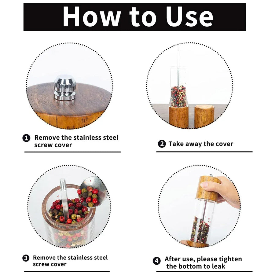 6 or 8inch Wood Grater Manual Pepper Grater Salt Grater Kitchen Tool Spice Shredder - 6inch