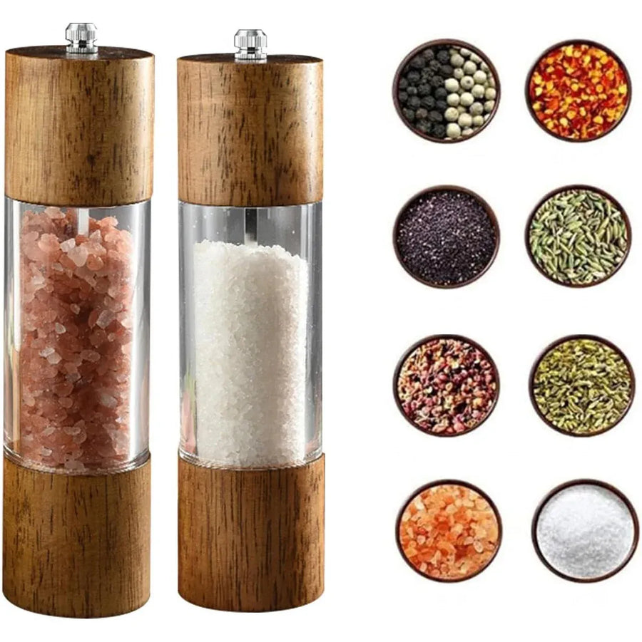 6 or 8inch Wood Grater Manual Pepper Grater Salt Grater Kitchen Tool Spice Shredder - 6inch