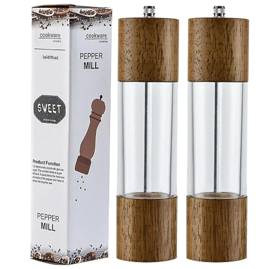 6 or 8inch Wood Grater Manual Pepper Grater Salt Grater Kitchen Tool Spice Shredder - 6inch