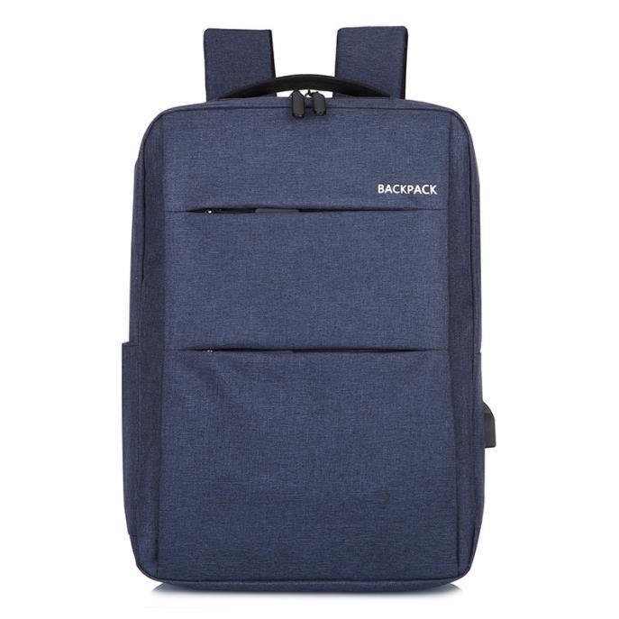 Waterproof Laptop Backpack Bag for Men Women School Travel Business Use - Grey 2 Zipper