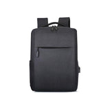 Waterproof Laptop Backpack Bag for Men Women School Travel Business Use - Blue 1 Zipper - Rear View