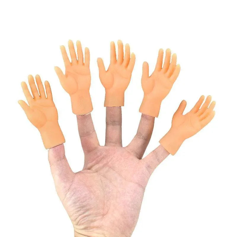 2PCS Mini Finger Hands Toy Gag Props for Pets Parties Cosplay Photography