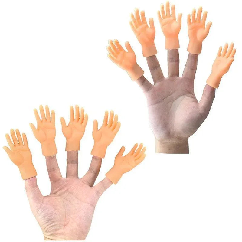 2PCS Mini Finger Hands Toy Gag Props for Pets Parties Cosplay Photography