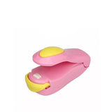 Handheld Mini Heat Sealer Poly Bag Sealing Machine Food Portable Plastic Small - White - Rear View