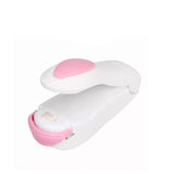 Handheld Mini Heat Sealer Poly Bag Sealing Machine Food Portable Plastic Small - Yellow - Close-Up Angle