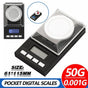 High Precision 50g 0.001g Digital Milligram Scale for Jewelry and Powder