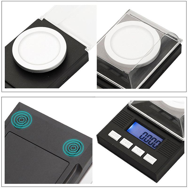 High Precision 50g 0.001g Digital Milligram Scale for Jewelry and Powder