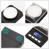 High Precision 50g 0.001g Digital Milligram Scale for Jewelry and Powder - Top-Down View