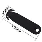 Mini Utility Knife Box Cutter Small Letter Opener for Envelope Package Food Bag - Red