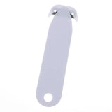 Mini Utility Knife Box Cutter Small Letter Opener for Envelope Package Food Bag - White