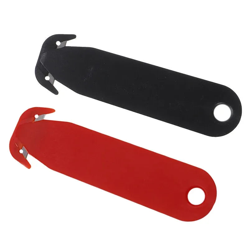 Mini Utility Knife Box Cutter Small Letter Opener for Envelope Package Food Bag - White