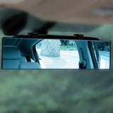 Wide View Rearview Mirror Anti Glare Indoor Car Mirror Anti Fog Curved Blue - Extra Image