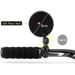 2PCS 360 Degree Bicycle Rearview Mirror Handlebar Mount Adjustable