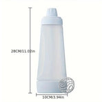 1000ml Hand Crank Batter Dispenser Mixing Jug with Scale for Muffins Pancakes
