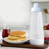 1000ml Hand Crank Batter Dispenser Mixing Jug with Scale for Muffins Pancakes - Extra Image