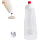 1000ml Hand Crank Batter Dispenser Mixing Jug with Scale for Muffins Pancakes - Extra Image