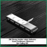 Value Pack Usb Charge Cable Holder Desk Cable Clips Organizer Cord Management - 5 Clips - Close-Up Angle