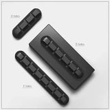 Value Pack Usb Charge Cable Holder Desk Cable Clips Organizer Cord Management - 7 Clips - 45-Degree Angle