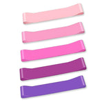 Exercise Resistance Bands Loop Power Strength Training Fitness Yoga Pilates Gym - Set of 5 PCS