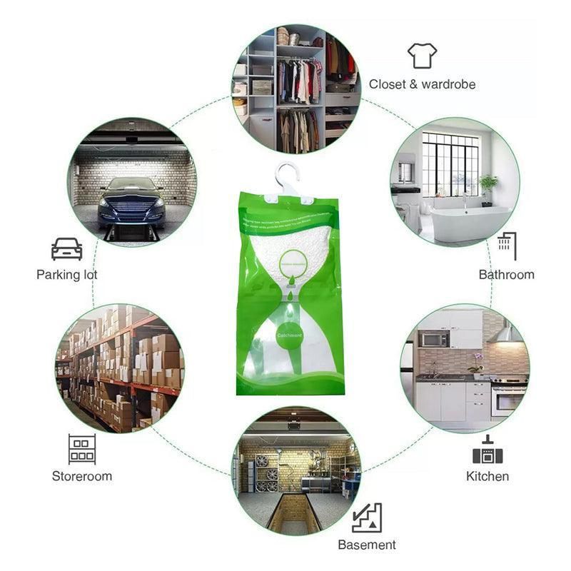 Moisture Absorbent Bag Hanging Wardrobe Closet Dehumidizer Desiccant Bag Austock