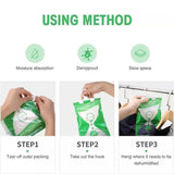 Moisture Absorbent Bag Hanging Wardrobe Closet Dehumidizer Desiccant Bag Austock - Extra Image