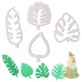 Palm Tree Turtle Leaf Cookies Biscuit Cutter Fondant Mould Cake Sugarcraft Mold - Front View