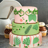Palm Tree Turtle Leaf Cookies Biscuit Cutter Fondant Mould Cake Sugarcraft Mold - Side View