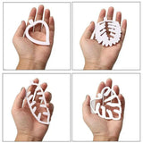 Palm Tree Turtle Leaf Cookies Biscuit Cutter Fondant Mould Cake Sugarcraft Mold - 45-Degree Angle