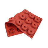 18 Cavity Mini Donut Doughnut Chocolate Pan Tray Silicone Mold Baking Cake Mould - Front View