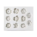 3D Silicone Flower Lace Fondant Mould Cake Border Decor Baking Mold Sugarcraftau, image 2