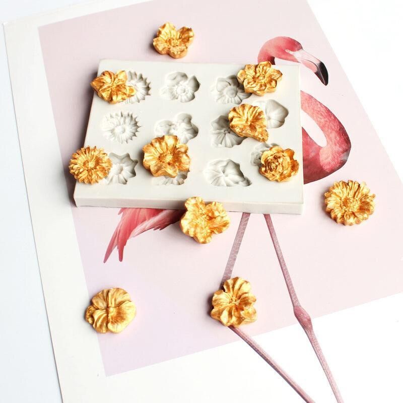 3D Silicone Flower Lace Fondant Mould Cake Border Decor Baking Mold Sugarcraftau, image 4