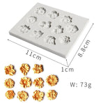 3D Silicone Flower Lace Fondant Mould Cake Border Decor Baking Mold Sugarcraftau, image 6