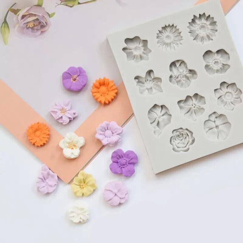 3D Silicone Flower Lace Fondant Mould Cake Border Decor Baking Mold Sugarcraftau, image 8
