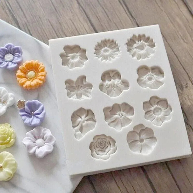 3D Silicone Flower Lace Fondant Mould Cake Border Decor Baking Mold Sugarcraftau, image 11