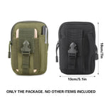 Outdoor Tactical Waist Bag Durable for Hiking Camping Travel Sports
