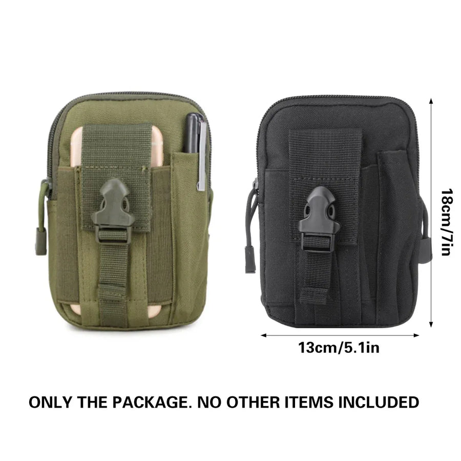 Outdoor Tactical Waist Bag Durable for Hiking Camping Travel Sports