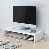 Home Office Computer Monitor Riser Stand Desk Storage Shelf - Extra Image