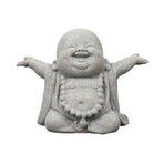 Stone Buddha Statue Fish Tank Decor Landscape Ornament Garden Sculpture Display