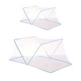 1pc Garden Plant Protector Cover White Fiberglass Net for Lawn Flower Care Use - 125x65x65cm - Front View