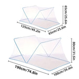 1pc Garden Plant Protector Cover White Fiberglass Net for Lawn Flower Care Use - 125x65x65cm - Side View
