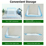 1pc Garden Plant Protector Cover White Fiberglass Net for Lawn Flower Care Use - 125x65x65cm - 45-Degree Angle