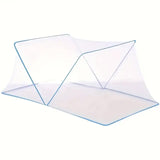 1pc Garden Plant Protector Cover White Fiberglass Net for Lawn Flower Care Use - 125x65x65cm - Close-Up Angle