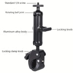 Motorcycle Phone Camera Mount Anti Shake for Bike Scooter Navigation Secure - L
