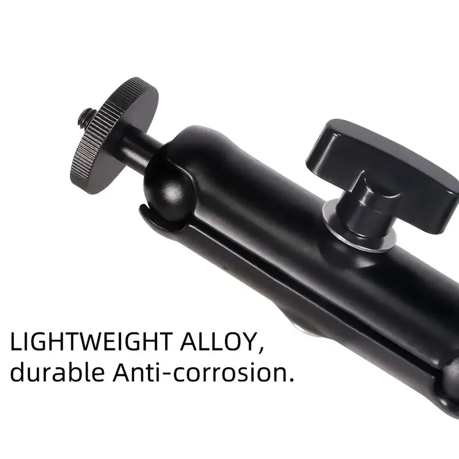 Motorcycle Phone Camera Mount Anti Shake for Bike Scooter Navigation Secure - M