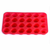 24 Cavity Pan Tray Silicone Mini Cupcake Cookie Baking Mold Au - Yellow - Extra Image