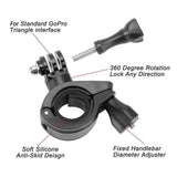 Handlebar Mount Holder Clamp For Gopro Hero 9 8 7 6 5 Bicycle Bike Motorcycle - Extra Image