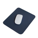 Pu Leather Gaming Mouse Pad Desk Mat Anti-Slip Speed Mousepad 22X22Cm Waterproof - Blue