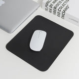 Pu Leather Gaming Mouse Pad Desk Mat Anti-Slip Speed Mousepad 22X22Cm Waterproof - Green - 45-Degree Angle