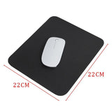 Pu Leather Gaming Mouse Pad Desk Mat Anti-Slip Speed Mousepad 22X22Cm Waterproof - Green